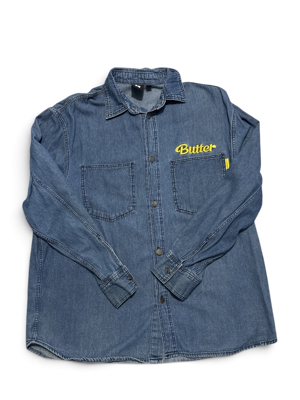 BTS (Bangtan Boys) Denim Shirt M Size "Butter" Release Commemorative Official